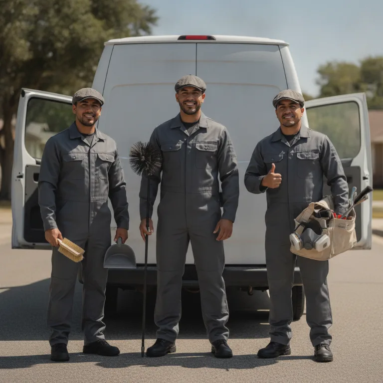 Limpador de Chaminés equipe em Braganca